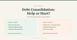 Does debt consolidation help or make things worse