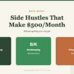 Side hustles that make $500 a month
